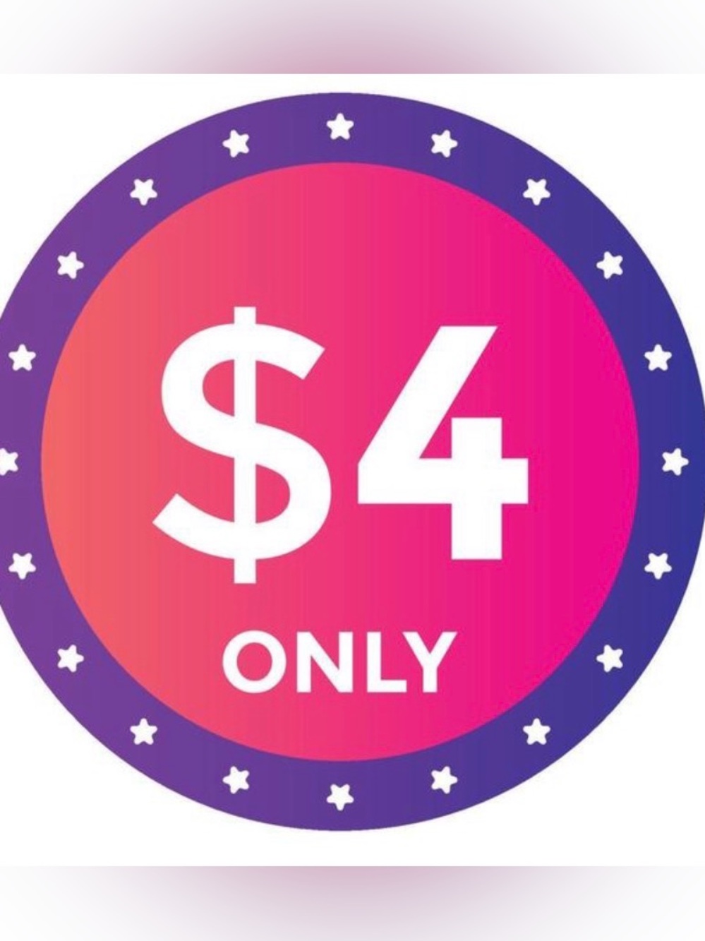 $4 unlisted